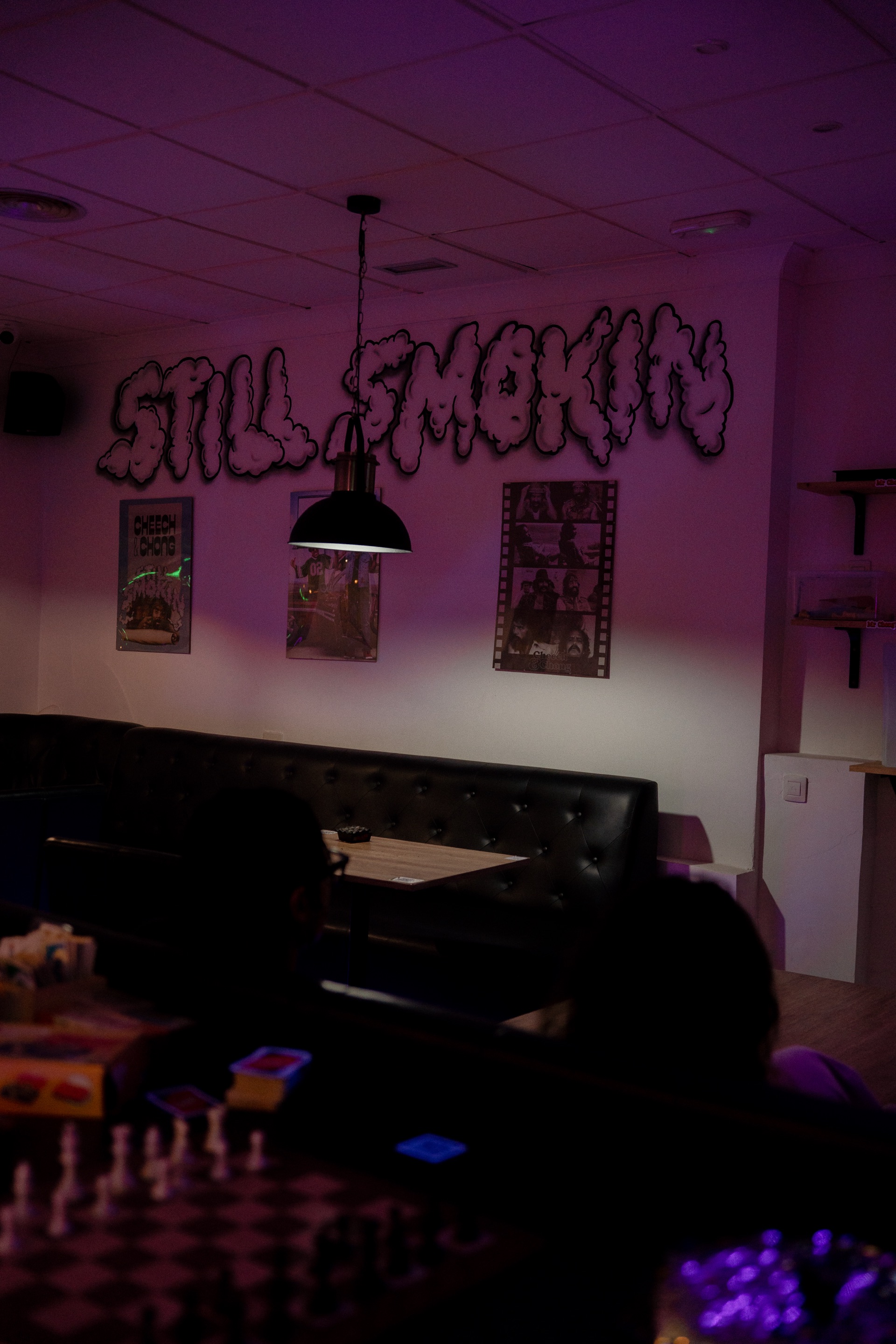 Inside the Mr Chong'z club